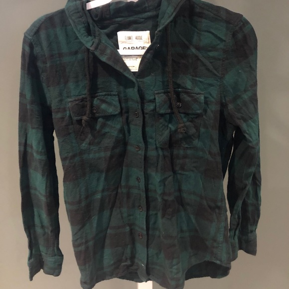 Garage Long sleeve Plaid Shirt - Picture 1 of 2